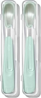 OXO Tot On-The-Go Feeding Spoon - Opal (Pack of 2)