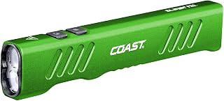 Coast Slayer 1150 Lumen USB-C Rechargeable LED Flashlight with Spot/Flood, Memory Mode and Pocket Clip, Green