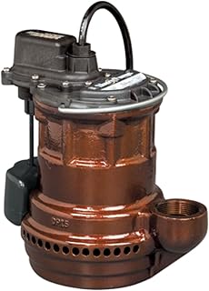 Liberty Pumps 243 Wide Angle Float 1/4 HP Submersible Sump Pump with Series Plug