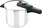 Braisogona M560002 Monix Quick Stainless Steel Pressure Cooker, 22 cm, 6 L, Silver