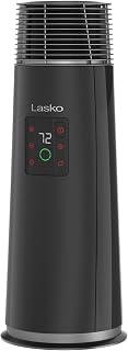 Lasko 360-Degree Oscillating Ceramic Tower Heater - 24” - CT24362 - Black