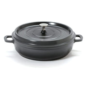 GET 3 Quart / Round / Gray Braisers