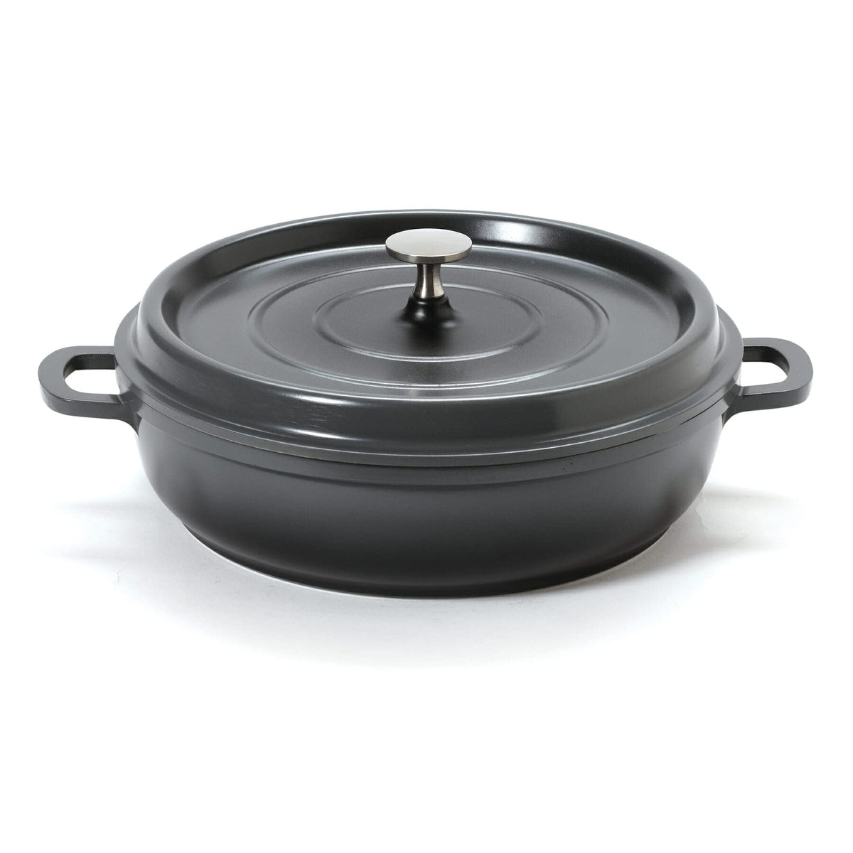 GET 3 Quart / Round / Gray Braisers