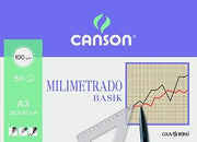 Canson 402863 - Sketching Paper, 50 Sheets.