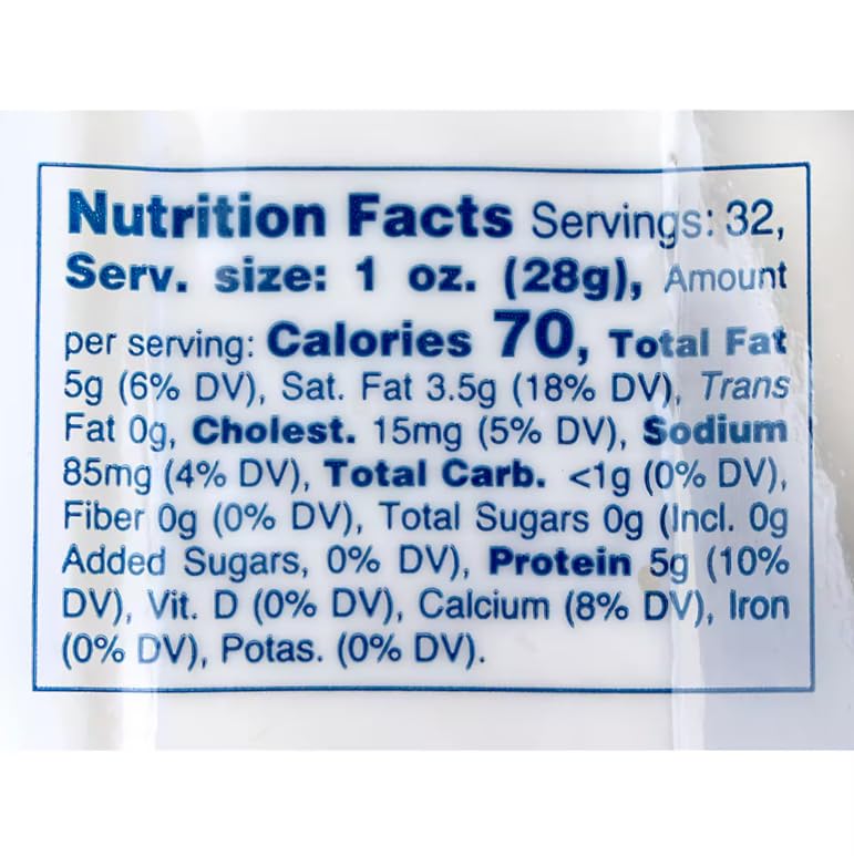 Fresh Sliced Mozzarella Cheese by – 32 Ounce (Pack of 1)