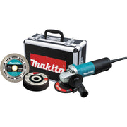 Angle Grinder by Makita – 4-1/2", Metal, Blue, Model 9557PBX1