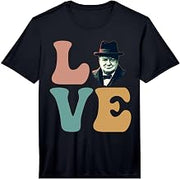 Love Winston Churchill British Performance T-Shirt