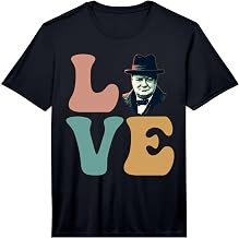 Love Winston Churchill British Performance T-Shirt