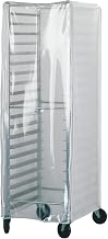 Advance Tabco Heavy Duty Clear Front Rack Cover w/ 3 Zippers