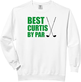 Best Curtis By Par Golfer Name Pun Comfort Colors Adult Sweatshirt