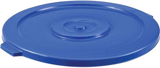 Global Industrial 32 Gallon Garbage Can Lid, Blue
