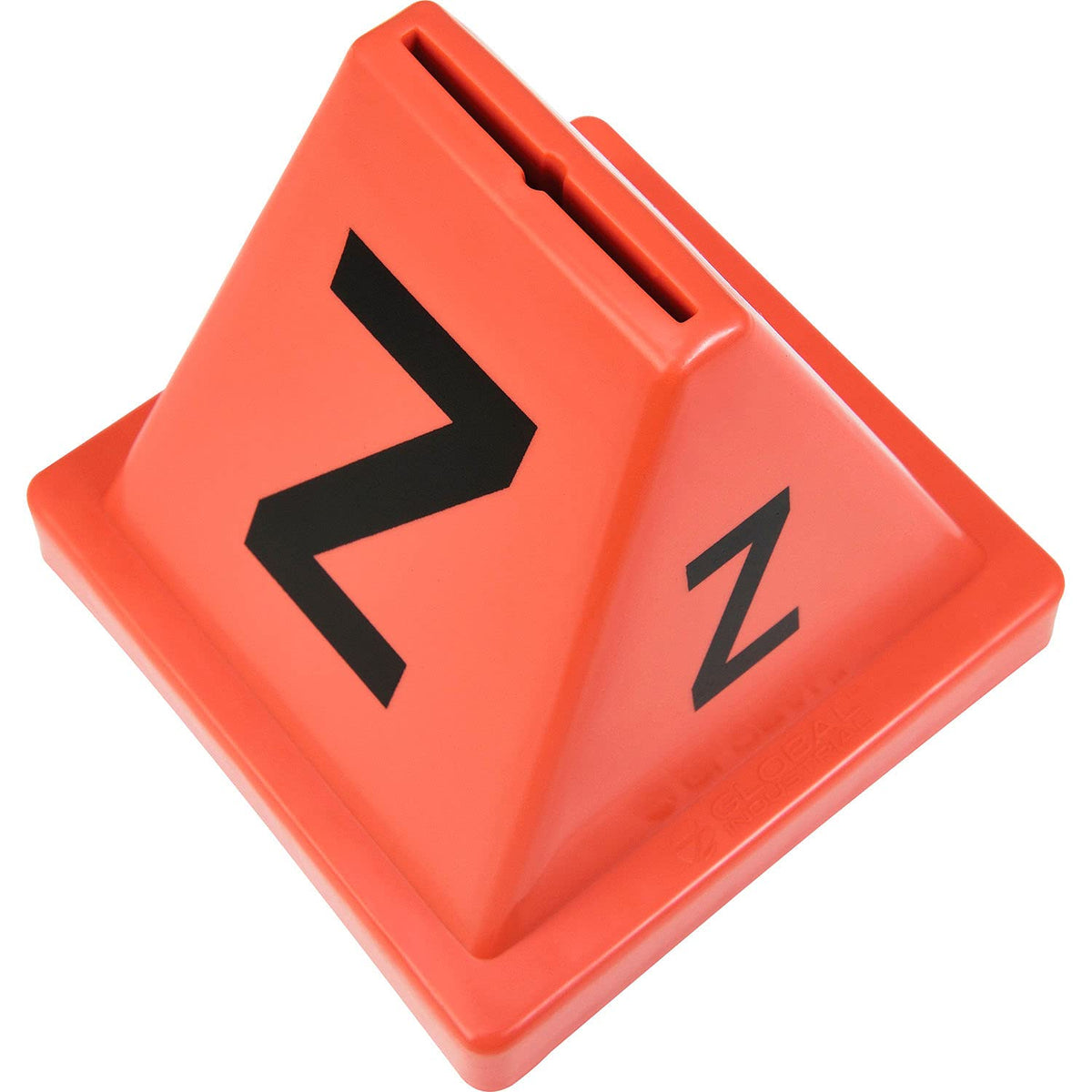 Lettered Pallet Control Cones by Global Industrial – Polypropylene, Red, Model 412596