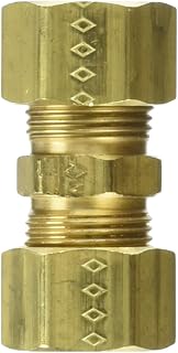 BrassCraft 62-8X 1/2 OD Union Lead-Free, Rough Brass