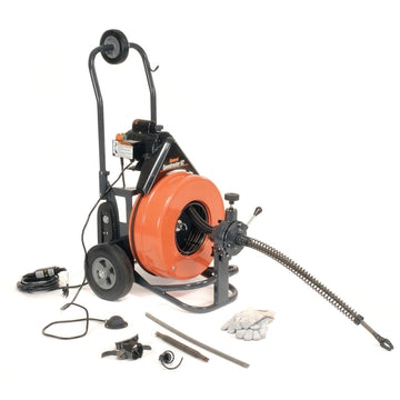 General Speedrooter by GENERAL WIRE SPRING – 92-3/4" x 100', Black, Orange, Model PS92-C
