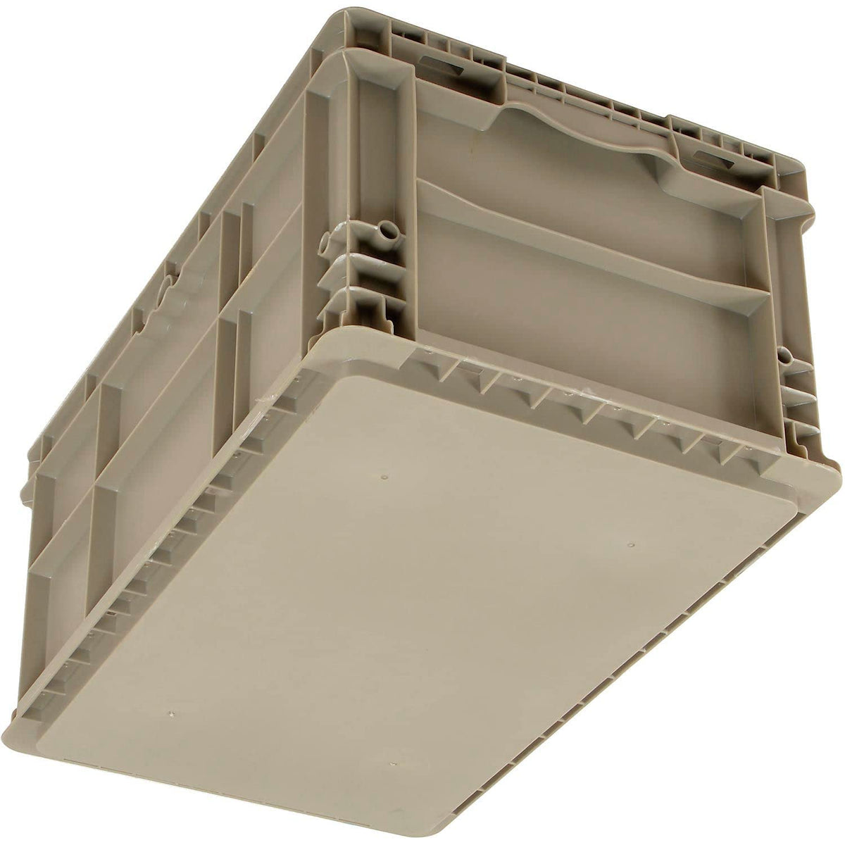 Straight Wall Container Solid Gray by Monoflo – Polyethylene (PE), Gray, Model NRSO2415-11 Gray