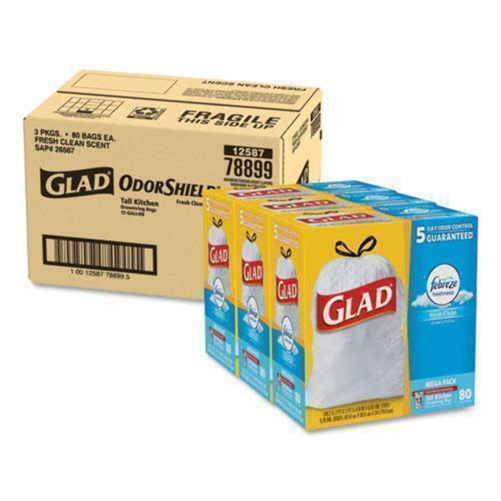 Trash Bags by Glad – Plastic, Model 78899