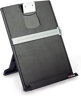 3M Desktop Document Holder for Monitor, 3.375 in x 12.0 in x 1.75 in