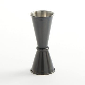 Jigger, Black, 1 X 1-1/2 oz. by American Metalcraft – Stainless Steel, Black, Model JGB4
