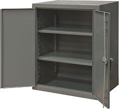 Durham Extra Heavy Duty Welded 12 Gauge Steel Counter Top Cabinet, HDC-202436-2S95, 1900 lbs Shelf Capacity, 20" Length x 24" Width x 36" Height, 2 Shelves