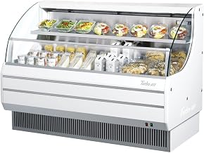 Turbo Air TOM-60L 64-in Horizontal Open Display Merchandiser, Low Profile, White, Each