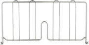 METRO DD18C Super Erecta Chrome Plated Shelf Divider, 18" Width x 8" Height, Silver