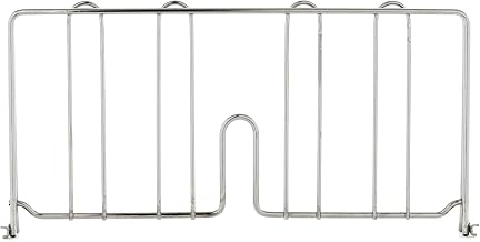 METRO DD18C Super Erecta Chrome Plated Shelf Divider, 18" Width x 8" Height, Silver