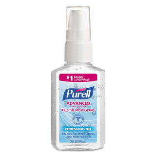 Advanced Hand Sanitizer Refreshing Gel by Purell – 2 Fl Oz (Pack of 1), Gel, Model GOJ962504EA