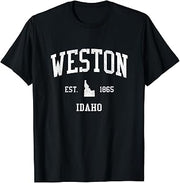 Weston ID Vintage Athletic Sports JS01 T-Shirt