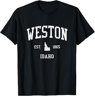 Weston ID Vintage Athletic Sports JS01 T-Shirt