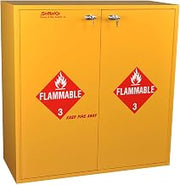 Flammable Cabinet, Self-Closing, 54 Gallon, 43"W x 18"D x 44-5/8"H