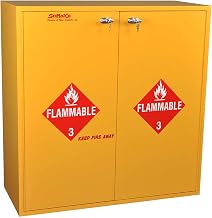 Flammable Cabinet, Self-Closing, 54 Gallon, 43"W x 18"D x 44-5/8"H