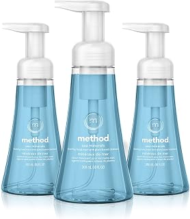 Method Foaming Hand Soap, Waterfall and Sea Minerals Scents, Biodegradable Formula, 10 fl oz (Pack of 3) Bundle