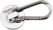 Global Industrial Neodymium Magnetic Carabiner Hook, 45 Lbs. Pull, 6/Pack