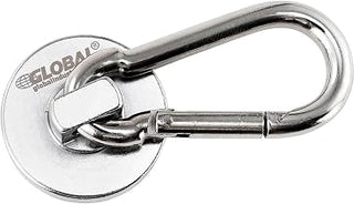 Global Industrial Neodymium Magnetic Carabiner Hook, 45 Lbs. Pull, 6/Pack