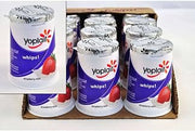 Yoplait Whips Strawberry Mist Yogurt, 4 Ounce - 12 per case.