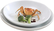 Yanco AC-12-S ABCO 12" Salad/Pasta Bowl, 62 oz Capacity, Porcelain, Super White, Pack of 12