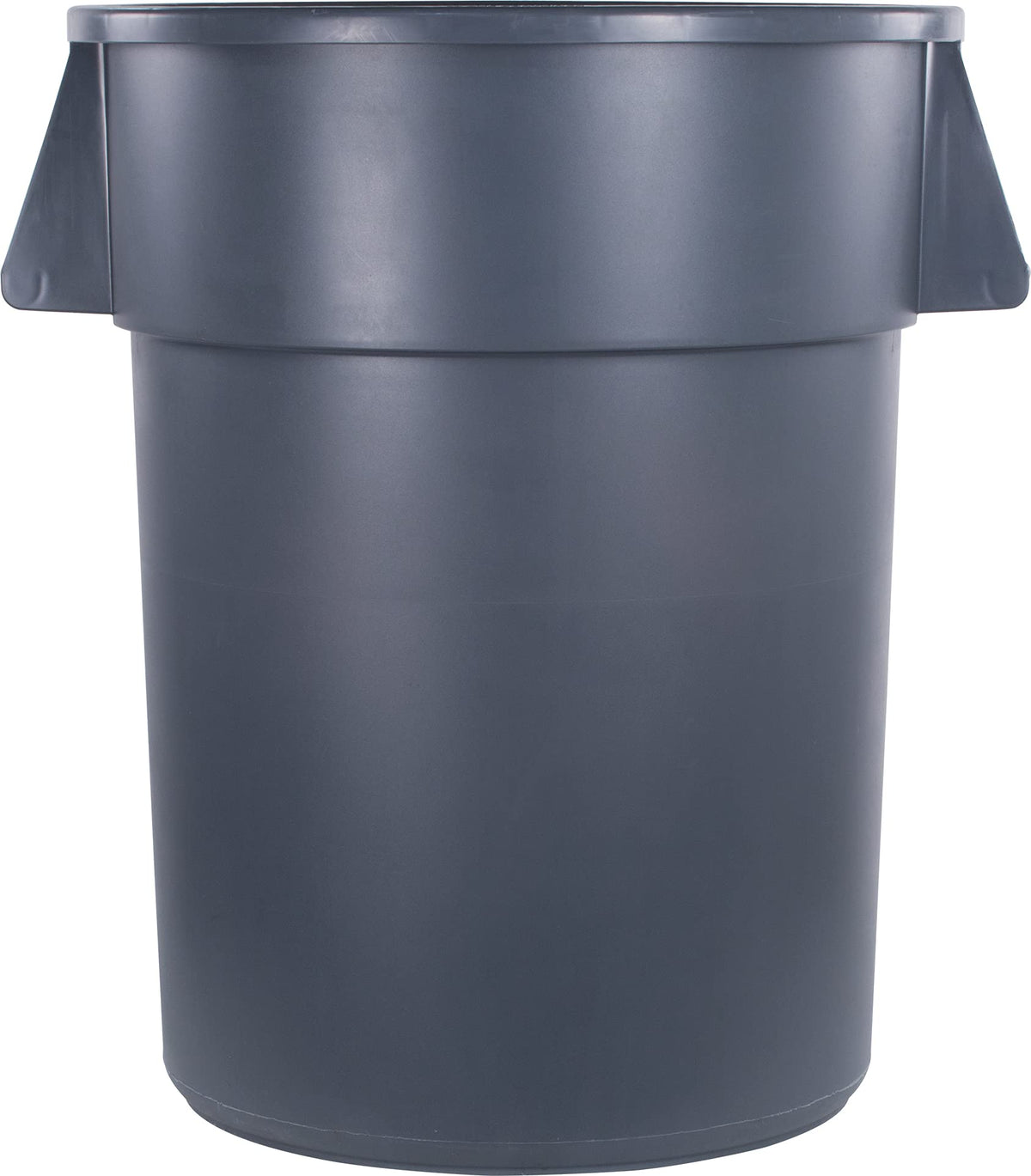 CFS Bronco Round Waste Container Only by Carlisle FoodService Products – 55.0 gallons, Polyethylene (PE), Gray, Model 34105523