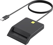 CAC Reader Military, Smart CAC Card Reader, DOD Military USB-A Common Access CAC Card Reader Compatible with Windows, Mac OS