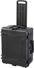 MAX Cases IP67 Cert Waterproof & Dustproof Case with Extendable Trolley Handle & Wheels, Black, MAX540H245STR