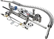 Fisher 52922 Stainless Steel 8" Backsplash Pre-Rinse with EZ-Install Adapters