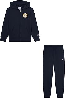 Champion Legacy Graphics Boys' Sweatsuit, S, Blue, S