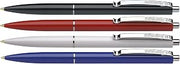 Schneider Pen, K 15 M (Medium), Blister Pack of 4 - Black, Red, Blue & White (73080)