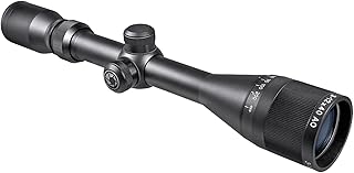 Barska Airgun Riflescope – Adjustable Objective Scope – Waterproof, Fogproof, Shockproof – Fully Coated Optics with Scope Caps for Precision Shooting