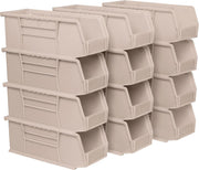 Akro-Mils Stone / 11-Inch x 4-Inch x 4-Inch / Storage Bins Only Open Storage Bins