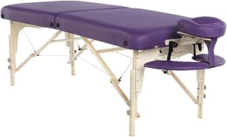 Solutions Luxor Portable Wood Massage Table Black