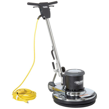 Global Industrial Corded Low Speed Floor Machine by GEC – Gray, Model 641252