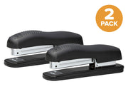 Office Ergonomic 20 Sheet Desktop Stapler by Bostitch – 24 Pack, Metal, Black, Pack of 24, Model 02257-2PK