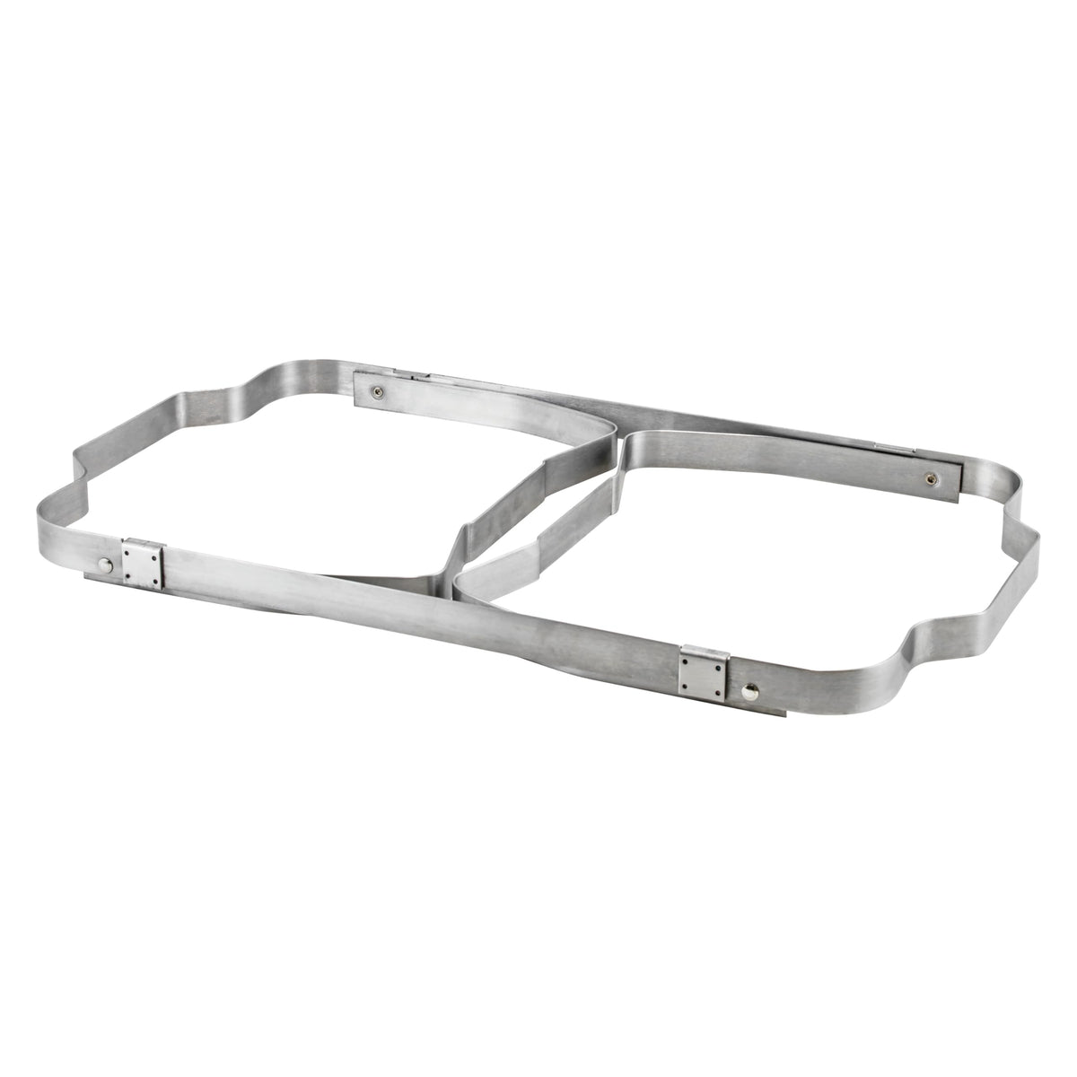 8 qt Silver Full-size Chafer with Folding Stand Chafer by Winco – 8 Quart (Full Size), 8.0 quarts, Stainless Steel, Silver, Model C-4080