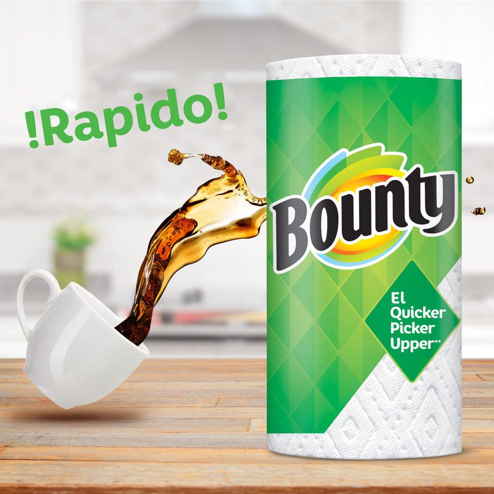 Bounty White / 1 / 110 Count (Pack of 6) Paper Towels