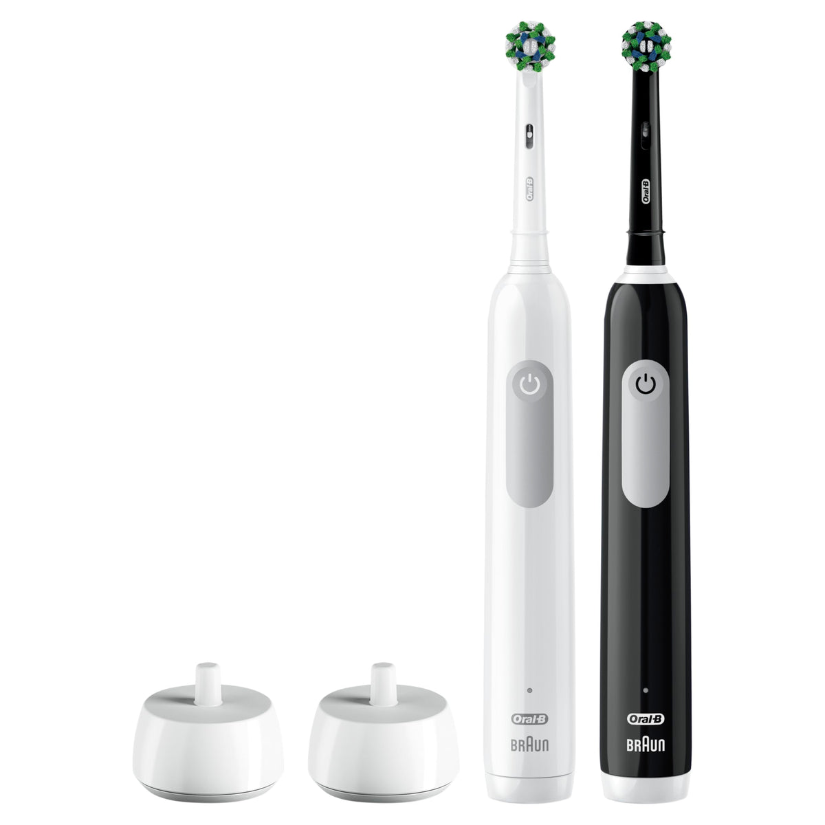Oral-B Black & White / 2 Count (Pack of 3) / 2 Handles Rotating